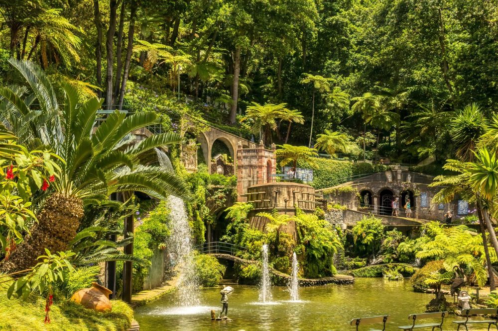 Monte Paleis - botanische tuin in Funchal